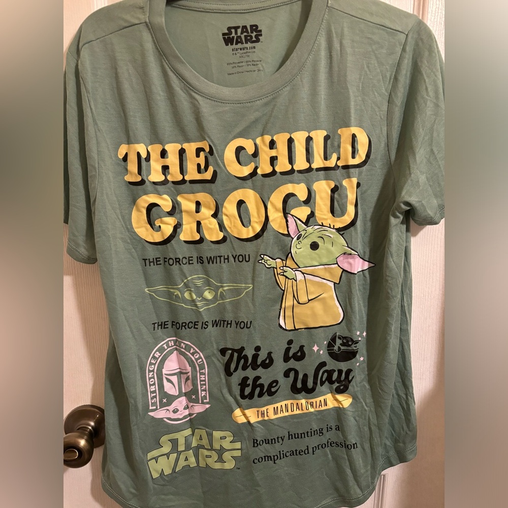 New Grogu Shirt w/Hat XXL Youth